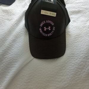 Under Armour  Snapback Hat Black Purple Adjustable 1996